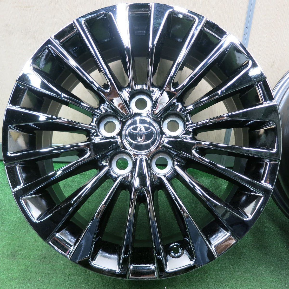 *送料無料* 新車外し★トヨタ 40系 アルファード エグゼクティブラウンジ 純正 ホイール 17インチ 17×6.5J PCD120/5H★4060402NJホ