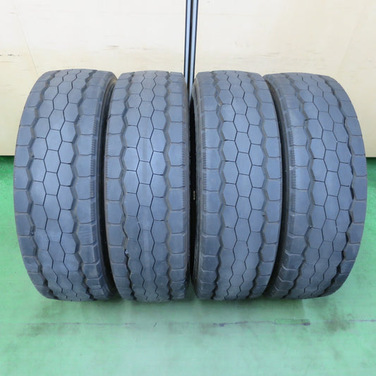 新車外し！25年！ほぼ未使用★トラック タイヤ 245/70R19.5 136/134J ダンロップ エナセーブ SP638L DECTES デクテス オールシーズン 19.5インチ★5052609イスタ