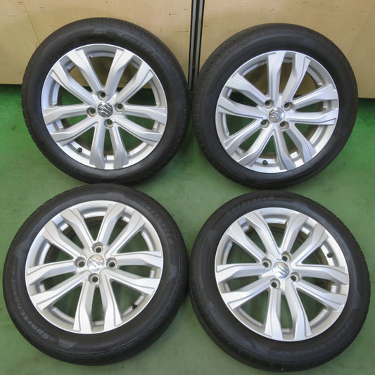 バリ溝！25年！キレイ！9.5分★スズキ ZC72S スイフト 純正 185/55R16 オートグリーン SportChaser SC2 16インチ PCD100/4H★6051502イノ
