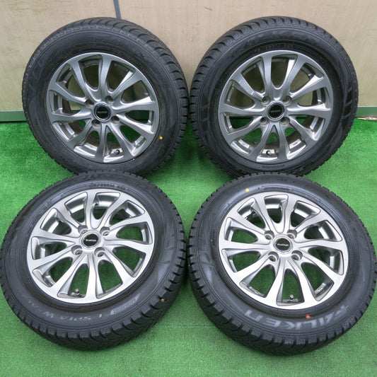超バリ溝！ほぼ10分★スタッドレス 175/65R14 ファルケン エスピア W-ACE BALMINUM バルミナ 14インチ PCD100/4H★4112801HAス