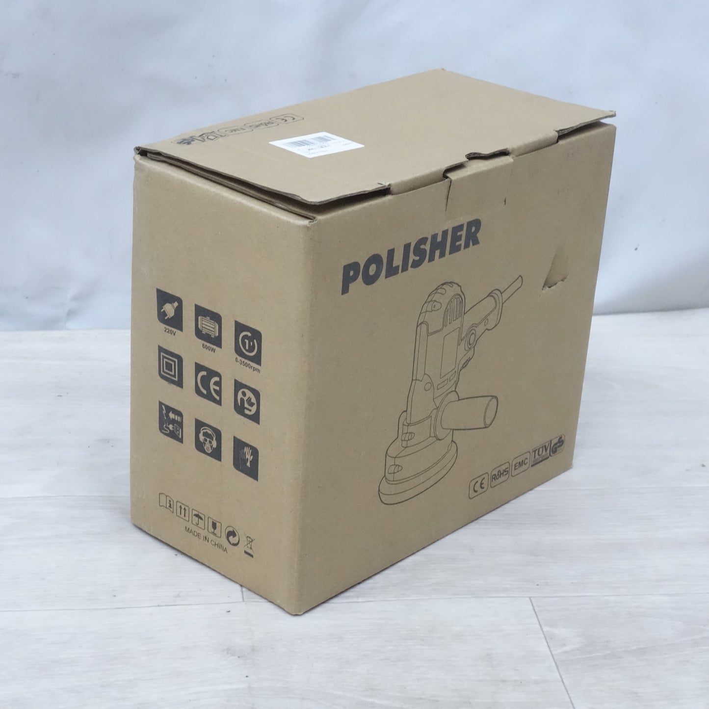 ●複数在庫有●[送料無料] 未使用◆Elikliv ポリッシャー POLISHER 110V/220V 研磨 洗車 軽量 電動 工具◆