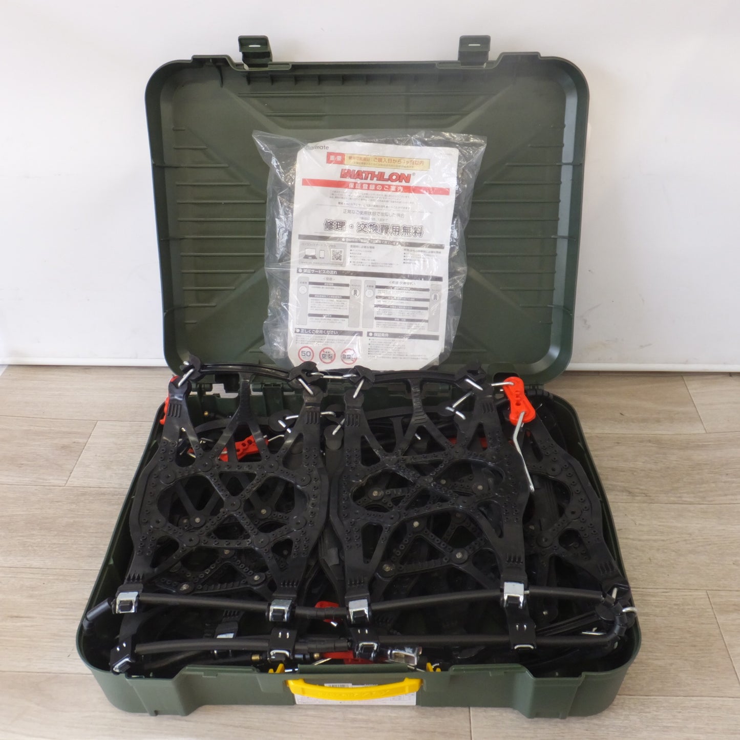 [送料無料] キレイ★カーメイト CARMATE バイアスロン クイックイージー BIATHLON QUICK EASY QE11L 非金属チェーン★
