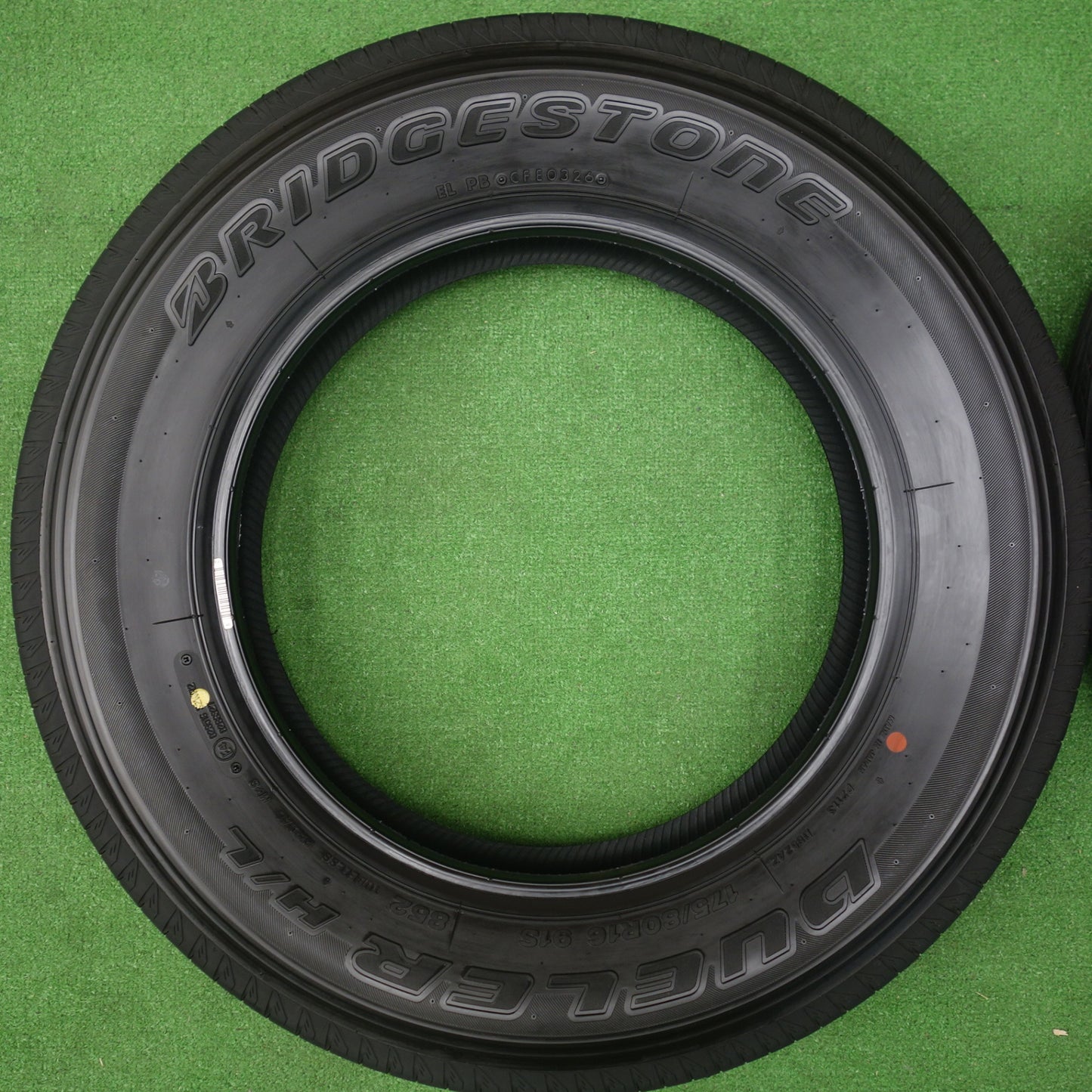 新車外し！26年★ジムニー 等 175/80R16 ブリヂストン デューラー H/L 852 DUELER 16インチ タイヤ★6052302KTノタ