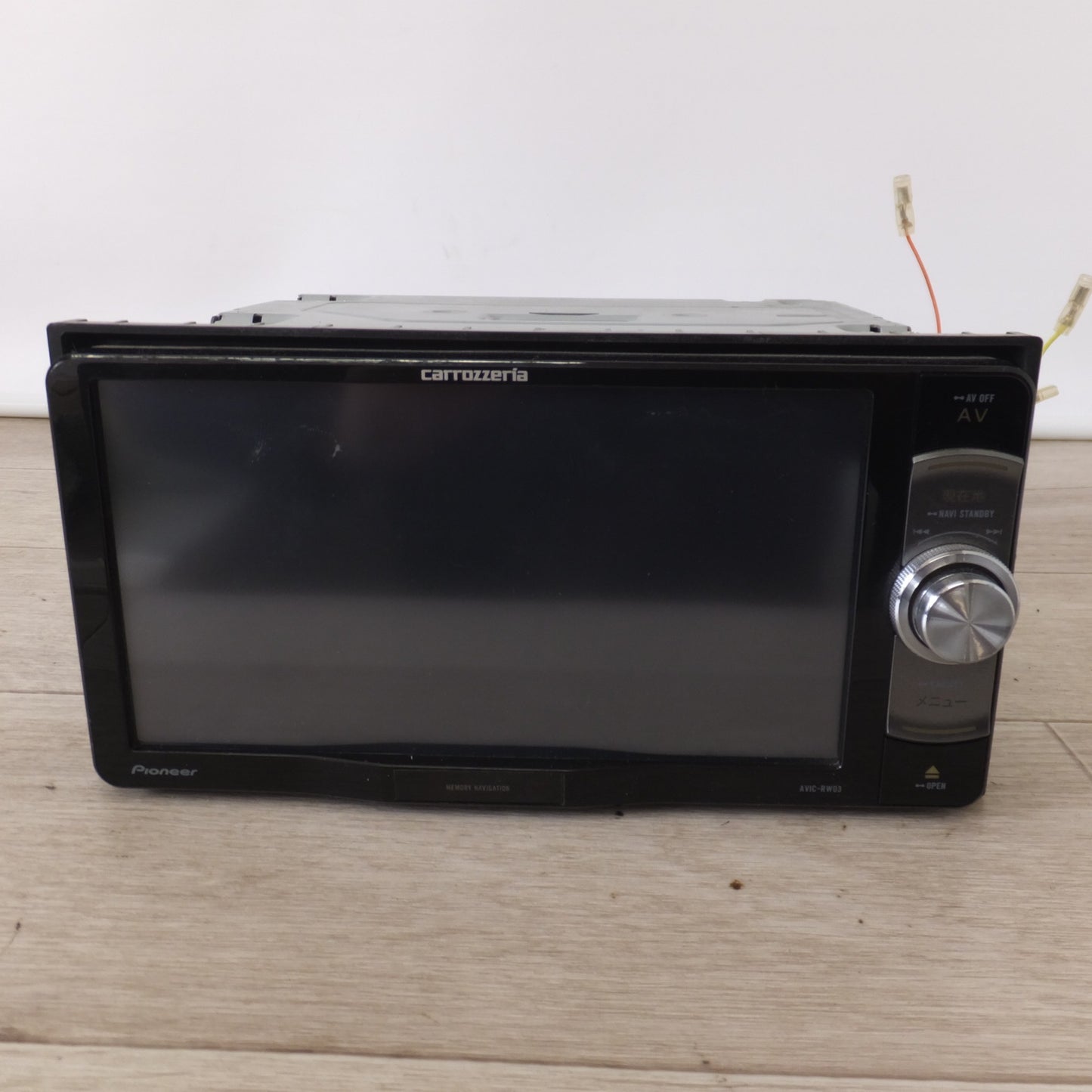 [送料無料] ★カロッツェリア carrozzeria AV一体型メモリーナビゲーション 楽ナビ AVIC-RW03 パイオニア Pioneer[34]★