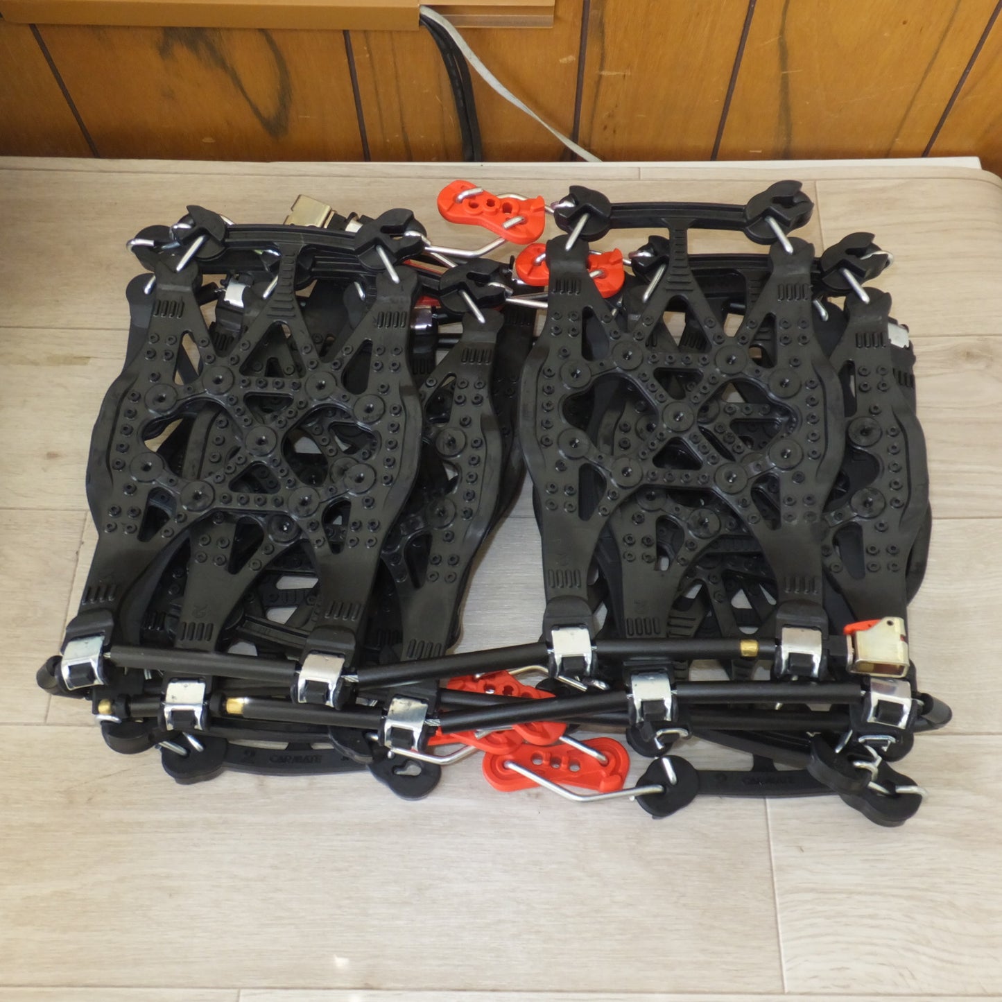 [送料無料] 未使用★カーメイト CARMATE バイアスロン クイックイージー BIATHLON QUICK EASY QE2L 非金属タイヤチェーン★