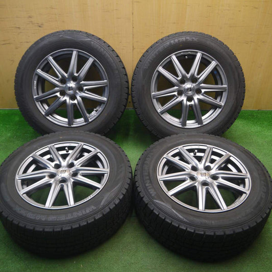 バリ溝！キレイ！9.5分★スタッドレス 215/60R16 ダンロップ ウインターマックス WM02 SEIN ザイン 16インチ PCD114.3/5H★5021205Hス