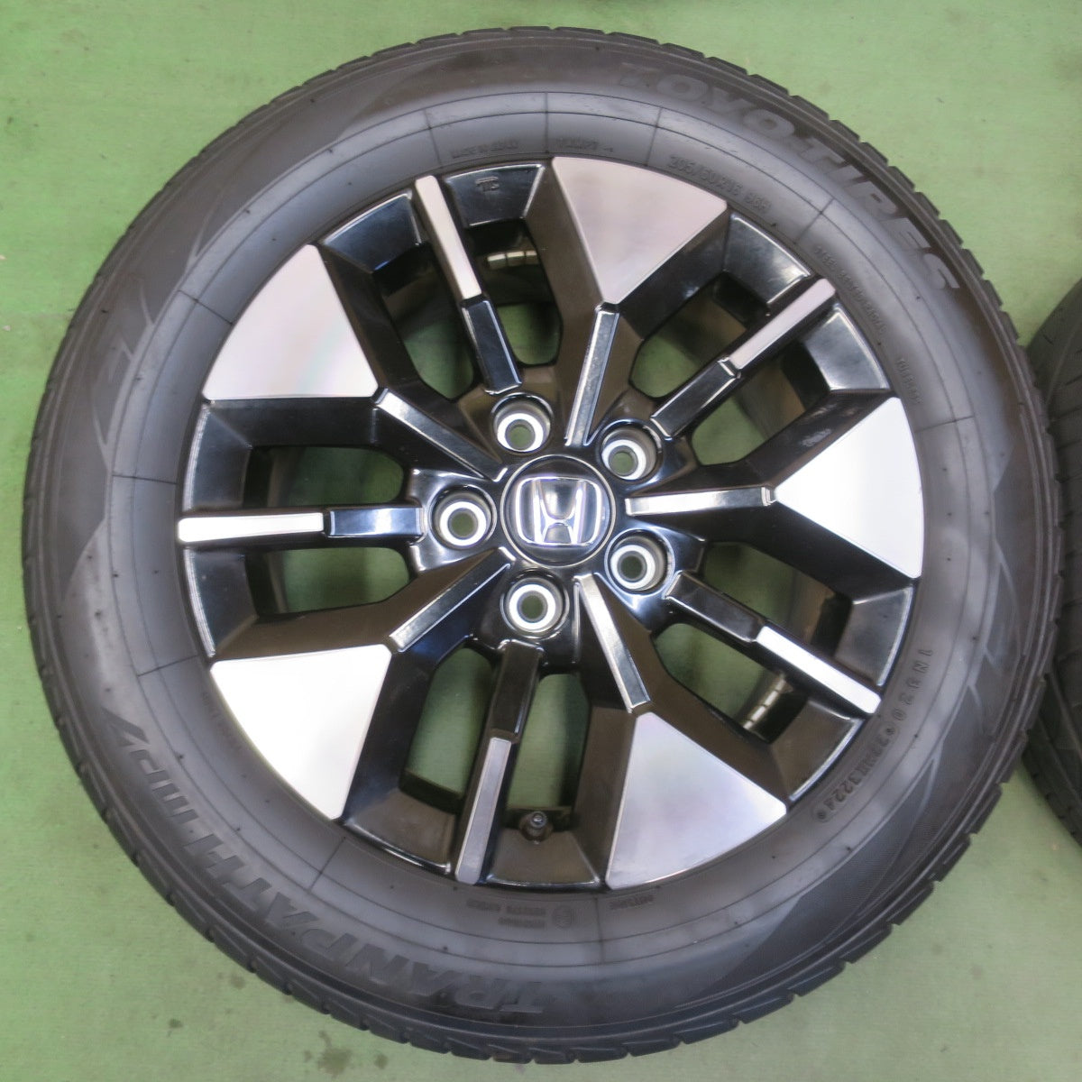 バリ溝！24年！9分★ホンダ RP ステップワゴン スパーダ 純正 205/60R16 ブリヂストン トランザ ER33 トーヨー トランパス MP7 16インチ PCD114.3/5H★6052903イノ