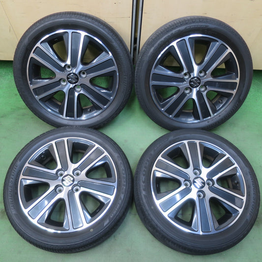 キレイ★スズキ ワゴンR スティングレー 純正 165/55R15 ブリヂストン エコピア EP150 15インチ PCD100/4H★6032509イノ