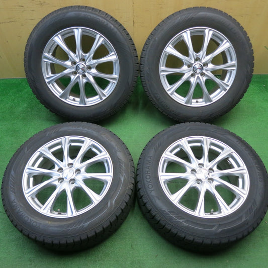 バリ溝！キレイ！9.5分★フォレスター XV 等 225/60R17 スタッドレス ヨコハマ アイスガード iG60 JOKER ジョーカー 17インチ PCD100/5H★5041801TNス