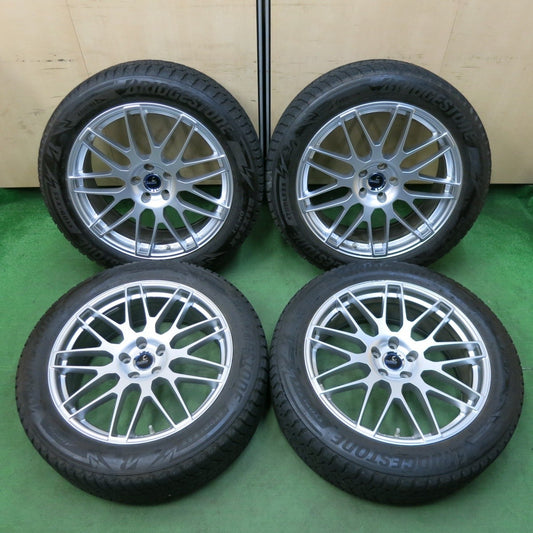 センサー付！キレイ★レクサス等 235/55R20 スタッドレス ブリヂストン ブリザック DM-V3 Delmore デルモア 20インチ PCD114.3/5H★4120601SYス