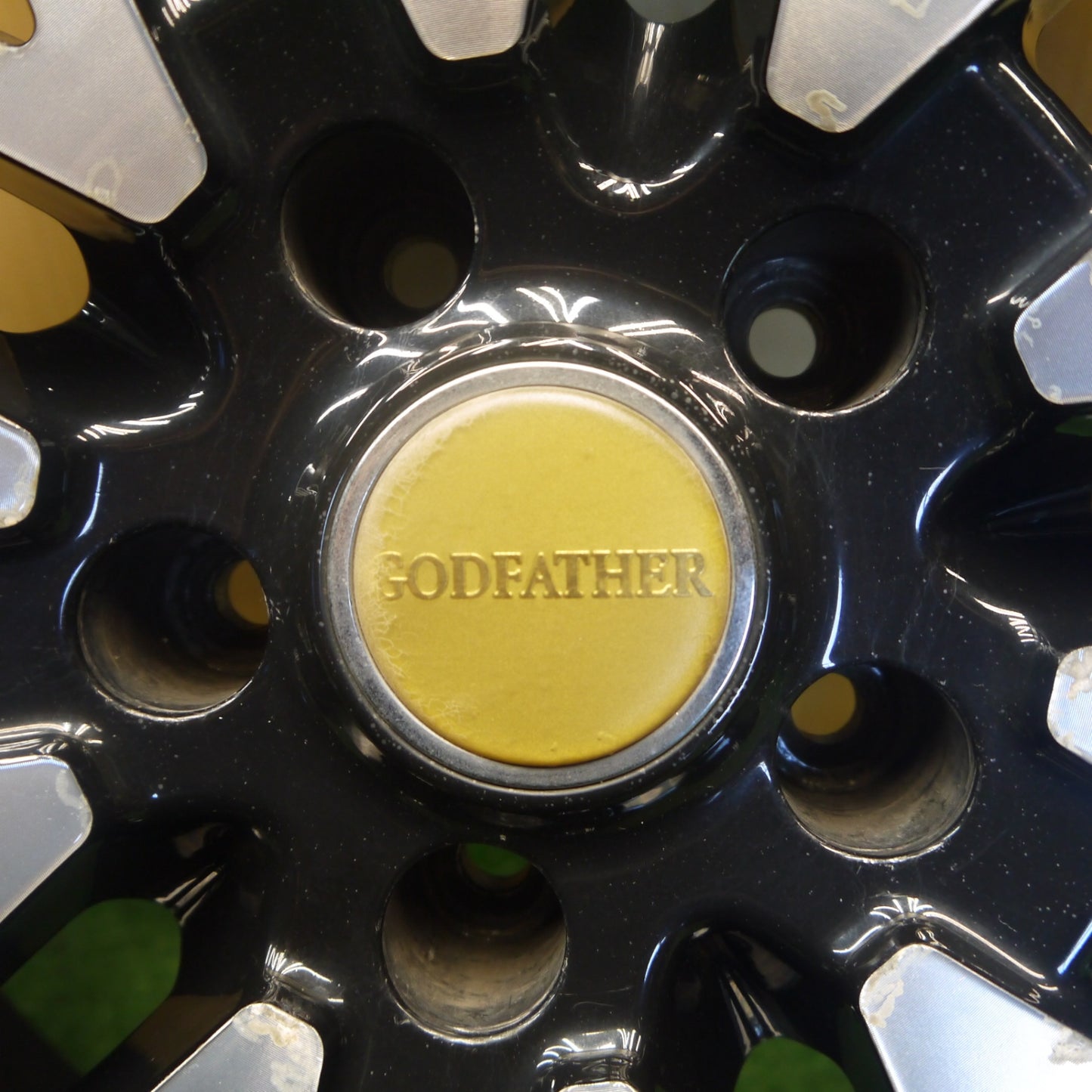 バリ溝！9分★245/35R20 ニットー NT555 エクストリーム ZR GODFATHER ゴッドファーザー 20インチ PCD114.3/5H★6060306Hノ