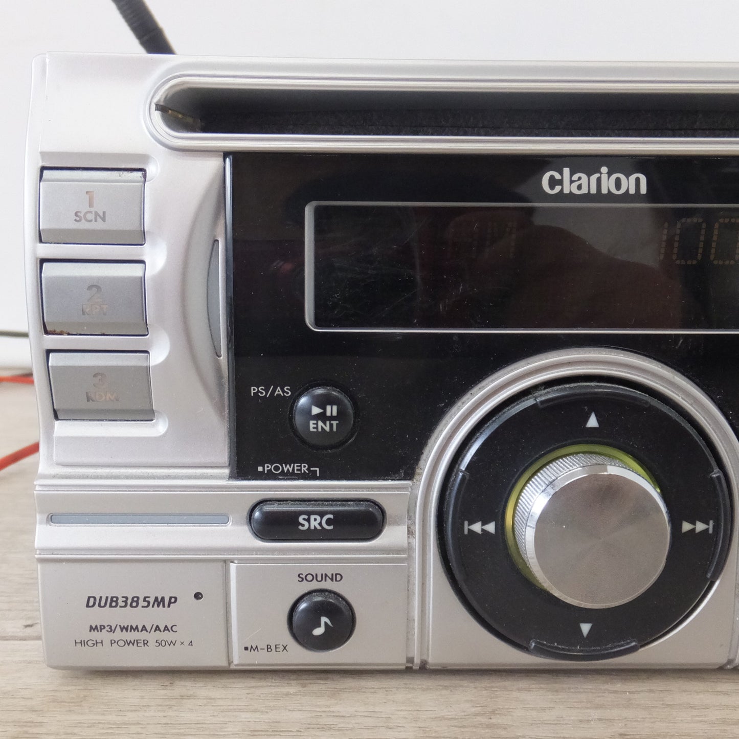[送料無料] ★クラリオン clarion 2DIN CD USB MP3 WMA AAC レシーバー DUB385MP PA-3133A[43]★