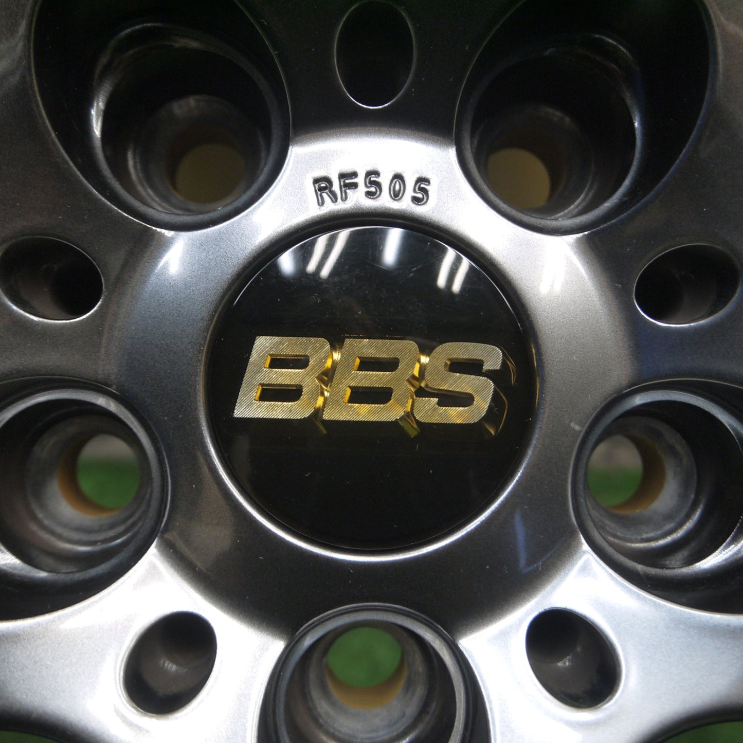*送料無料* 美品★BBS RF505 鍛造 ホイール 17インチ 17×7.5J PCD112/5H★4051406Hホ