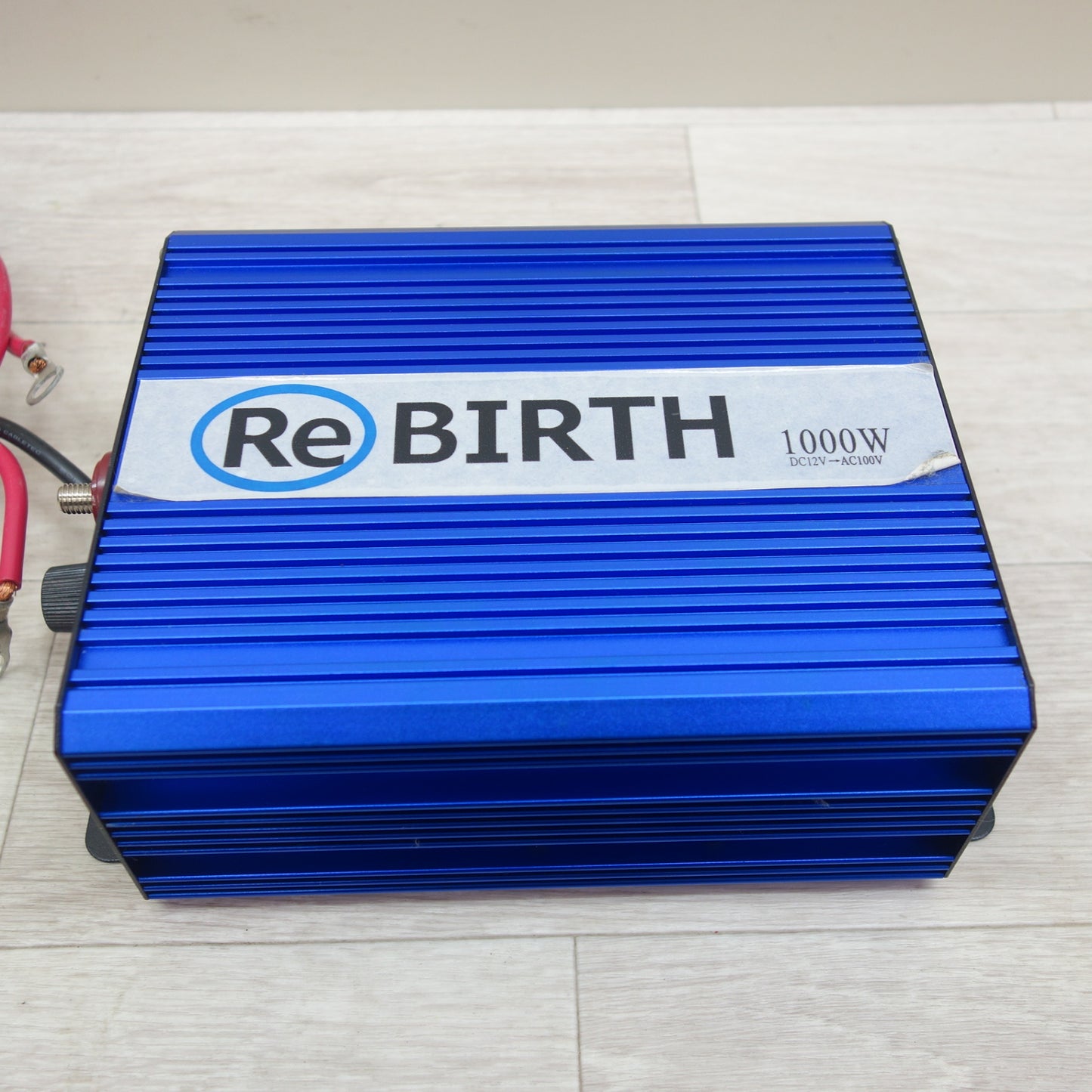 [送料無料] ☆ReBIRTH インバーター 1000W DC12V→AC100V 12V(10V-15V) 100V 50Hz 60Hz☆