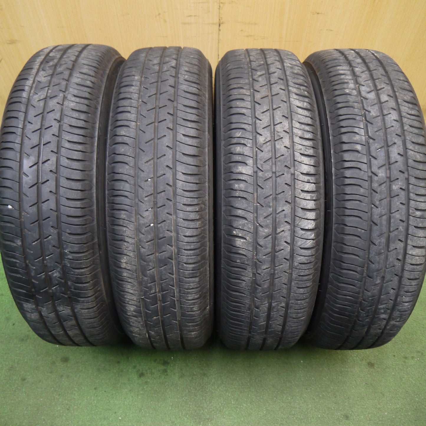4本価格！23年★155/65R14 セイバーリング SL101 スチール ホイール 14インチ PCD100/4H★5090201Hノ