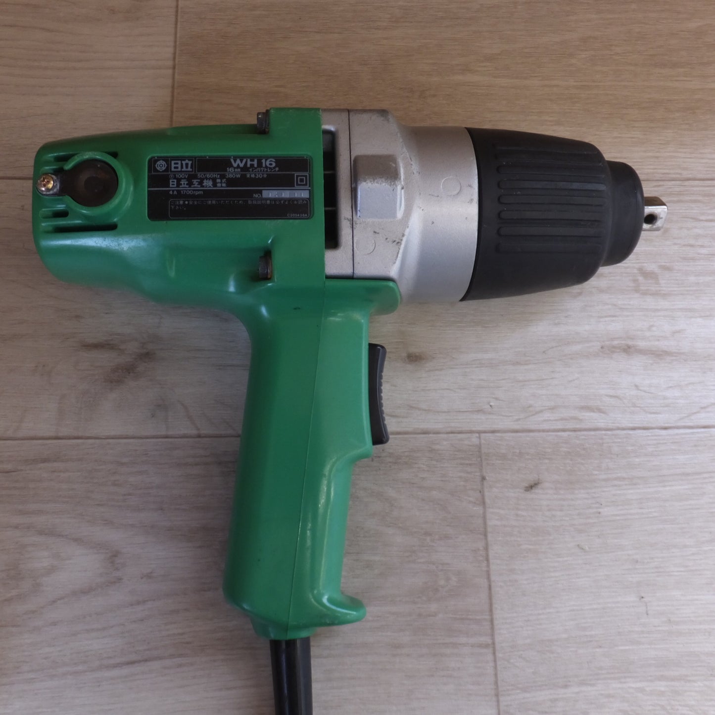 [送料無料] ★日立 HITACHI 16mm インパクトレンチ WH16　100V 50/60Hz 380W 4A 1700rpm★