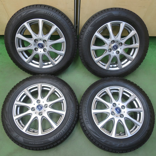 バリ溝！キレイ！8.5分◎スタッドレス 175/65R15 ブリヂストン ブリザック VRX2 TIRADO Eta LA STRADA ティラード ラストラーダ 15インチ PCD100/4H◎6100810イス