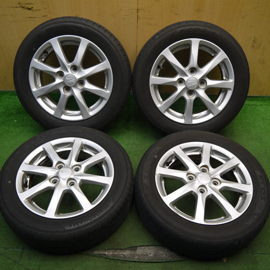 キレイ！21年★ダイハツ ムーヴ タント 等 純正 155/65R14 ヨコハマ エコス ES31 14インチ PCD100/4H★5052708Hノ