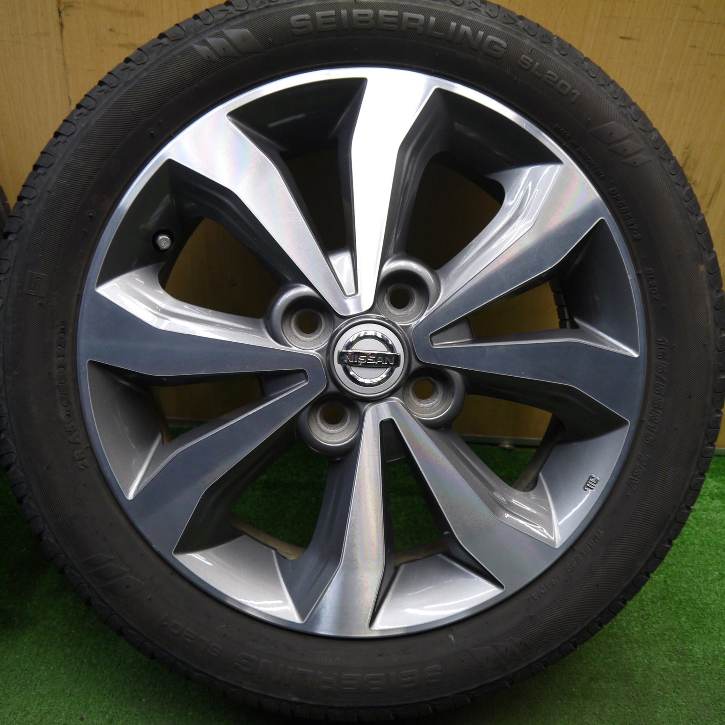 4本価格★日産 デイズ 純正 165/55R15 セイバーリング SL201 15インチ PCD100/4H★5050702Hノ