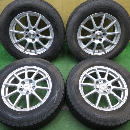 バリ溝！9分★スタッドレス 215/65R16 ダンロップ ウインターマックス WM01 smart MANARAY SPORT スマート マナレイ スポーツ PCD114.3/5H★5052701NJス
