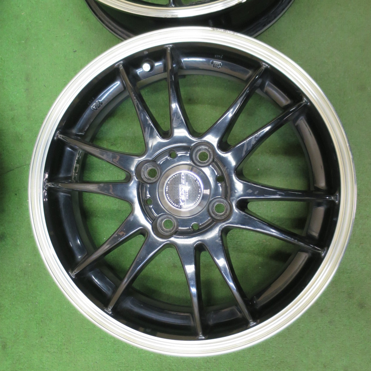 4本価格★X CROSS SPEED PREMIUM HOT STUFF 15インチ ホイール クロススピード ホットスタッフ 15×4.5J PCD100/4H★6052502NGホ