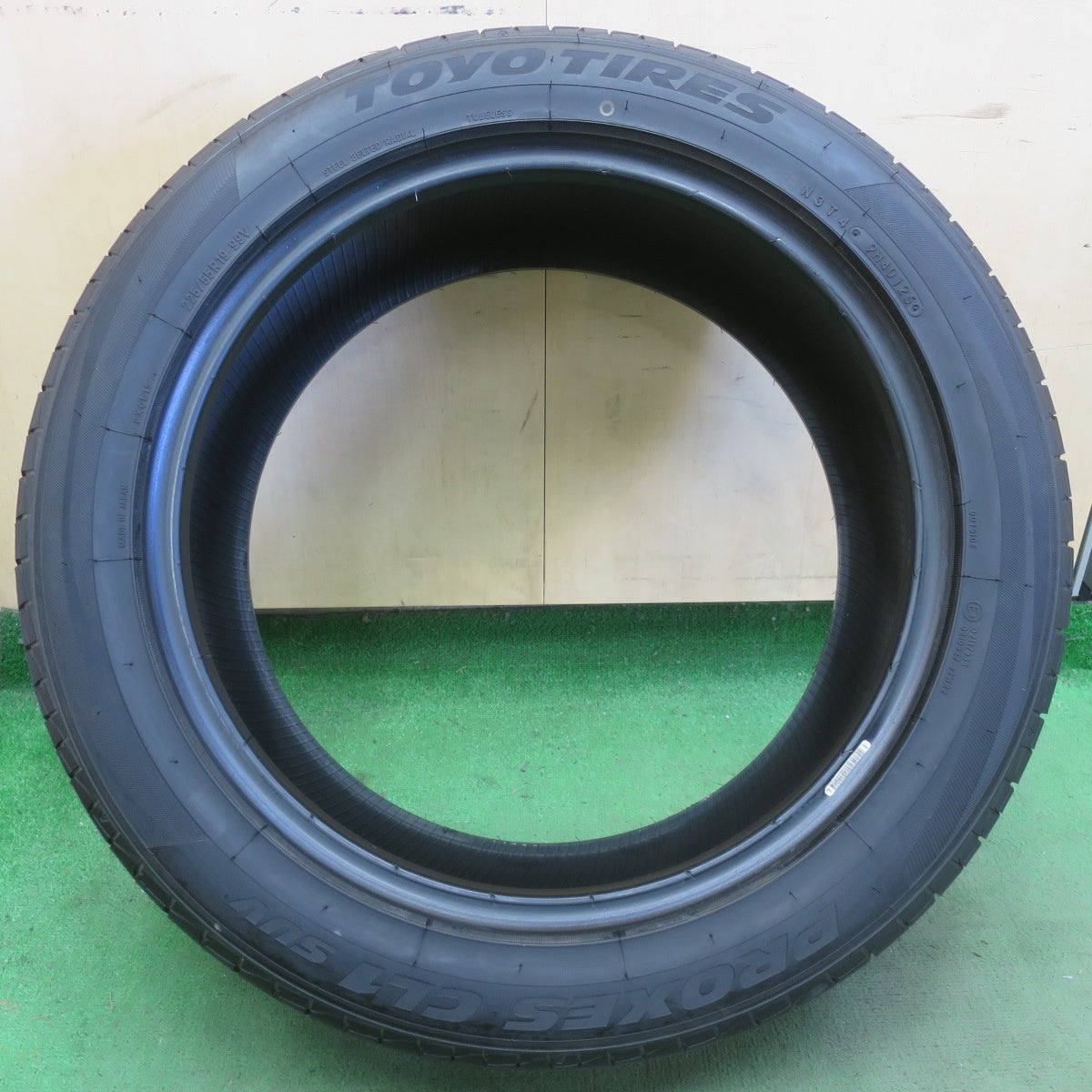 バリ溝！25年！9分！1本★225/55R19 トーヨー プロクセス CL1 SUV タイヤ 19インチ CX-5 ハリアー アルファード 等★6061007イノタ