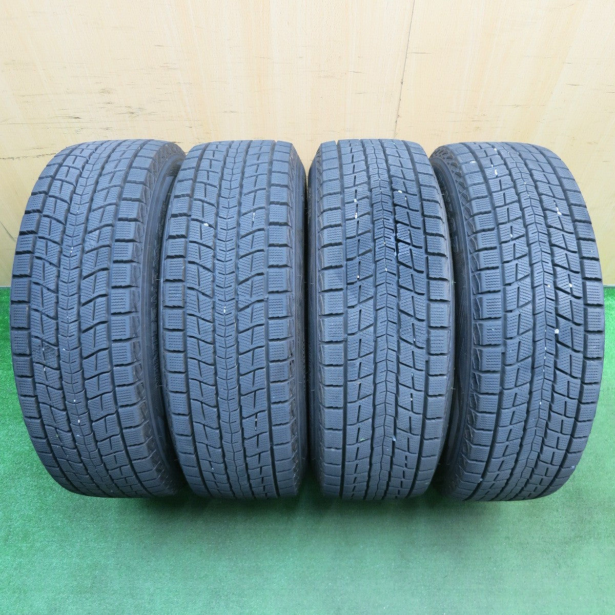 バリ溝！22年！9.5分以上★スタッドレス 225/60R18 ダンロップ ウインターマックス SJ8 SJ8+ ZACK JP-110 MONZA ザック 18インチ PCD114.3/5H★5050403NJス