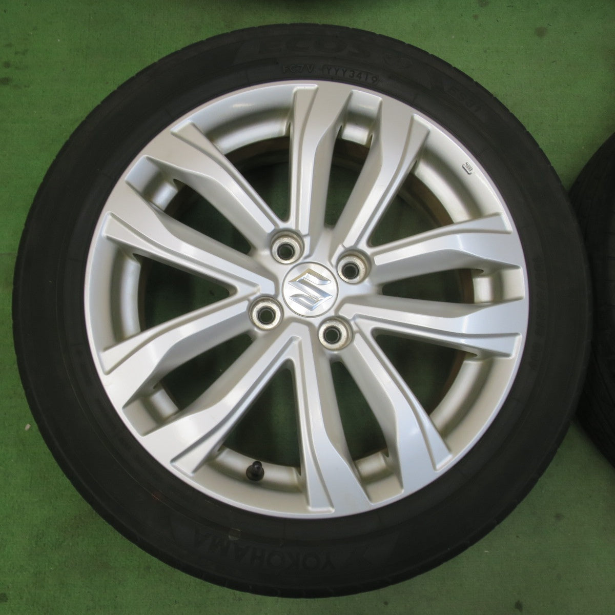 4本価格★スズキ スイフト 純正 185/55R16 ヨコハマ エコス ES31 16インチ PCD100/4H★6022804イノ