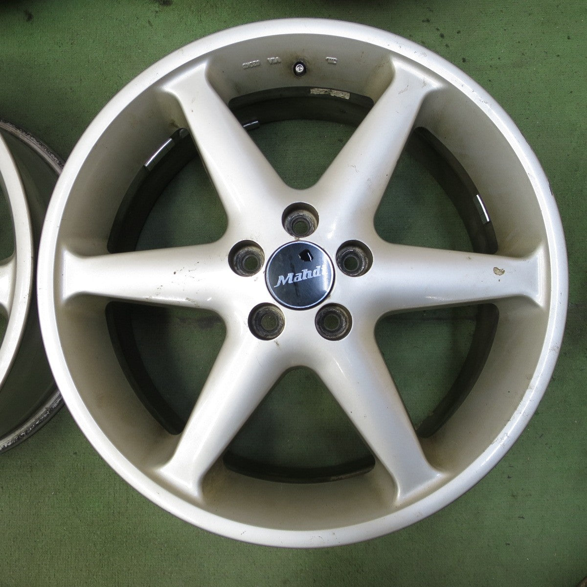 4本価格★インプレッサ 等 Mahdi マーディー 17インチ ホイール 17×7J PCD100/5H★6072703NGホ
