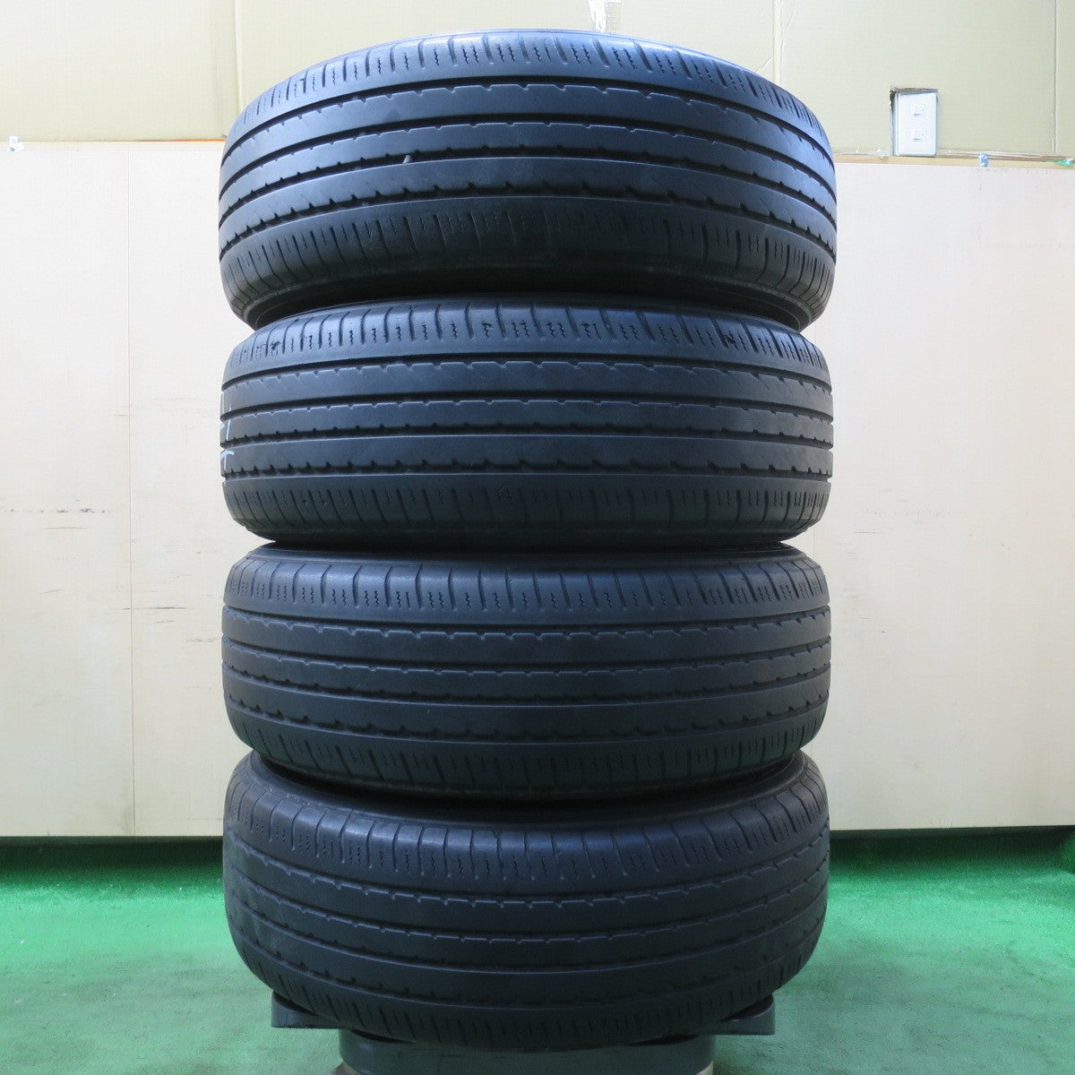 [送料無料] キレイ★トヨタ 50系 プリウス 純正 195/65R15 トーヨー ナノエナジー J59 15インチ PCD100/5H★5022115イノ