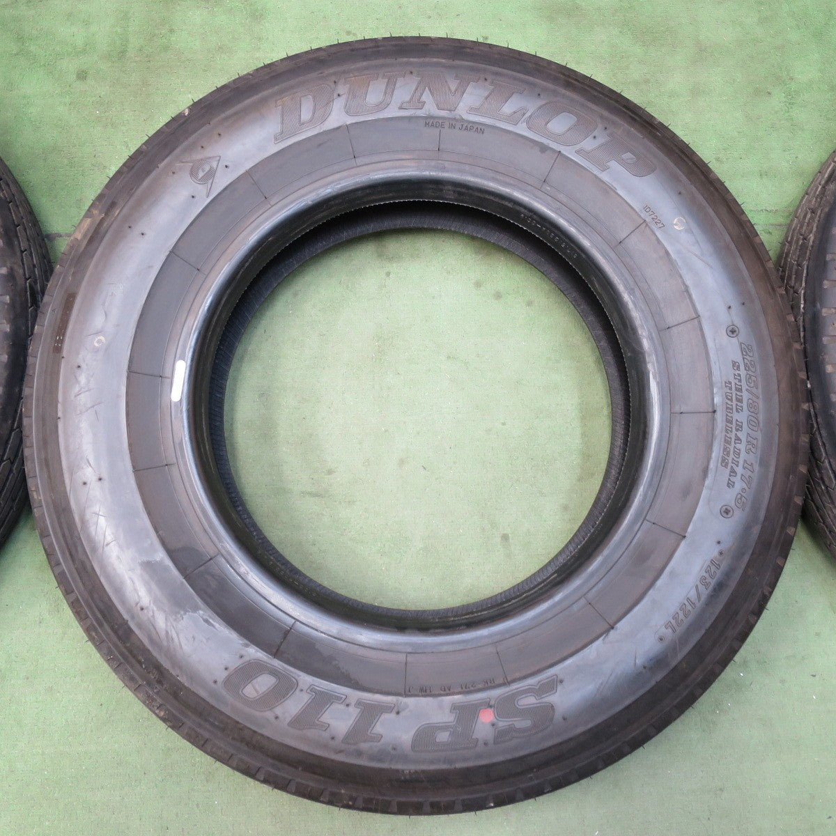 新車外し！25年！ほぼ未使用！6本★トラック タイヤ 225/80R17.5 123/122L ダンロップ SP110 17.5インチ★5122014イノタ
