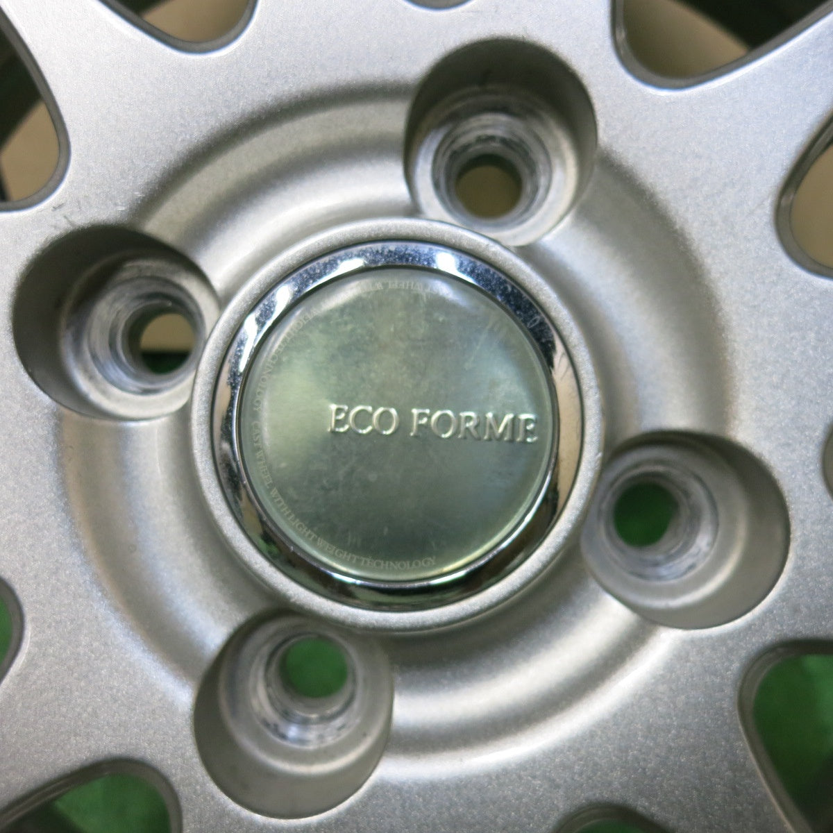 14インチ ブリヂストン エコフォルム 4.5J+45 100 軽自動車 アルミ Eco