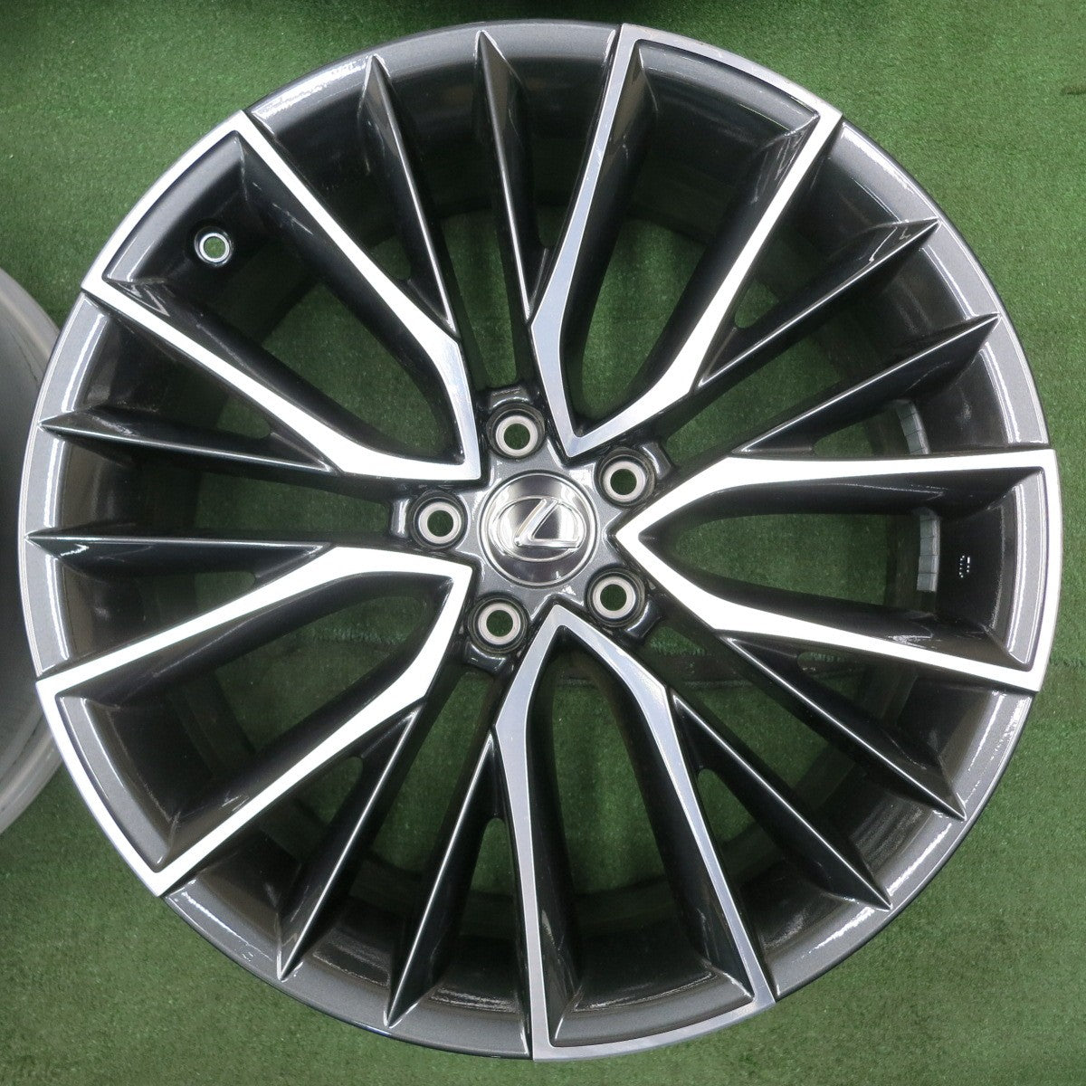 *送料無料* 新車外し★レクサス NX450h 純正 ホイール 20インチ 20×7.5J PCD114.3/5H★4060404NJホ
