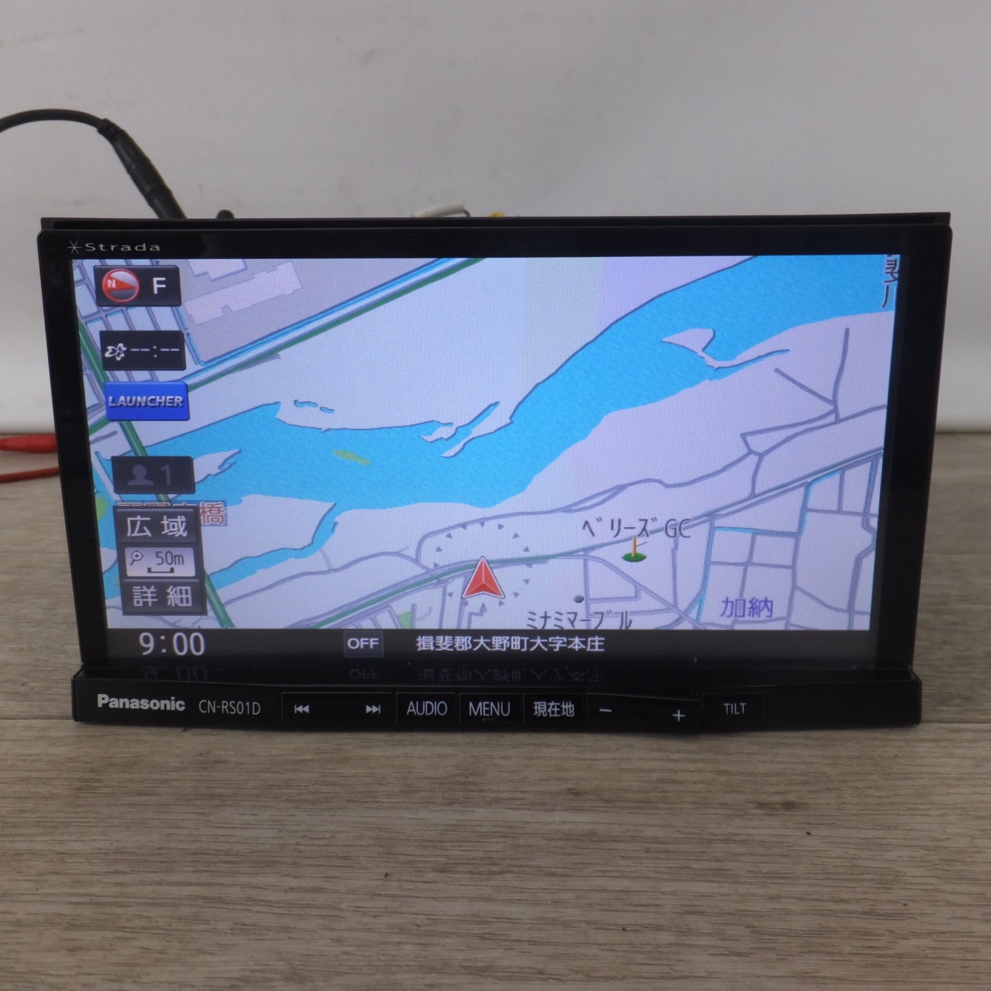 [送料無料] 現状品★パナソニック Panasonic SDカーナビステーション Strada CN-RS01D(27)★