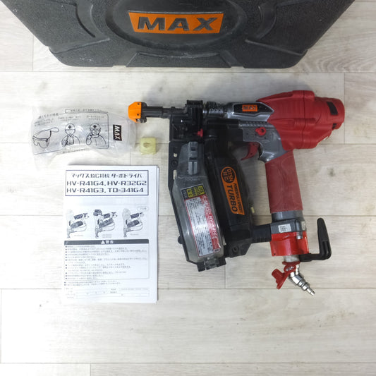 [送料無料] ◆MAX マックス 41mm 高圧ねじ打機 HV-R41G4 ターボドライバ ねじ打機 エアツール◆