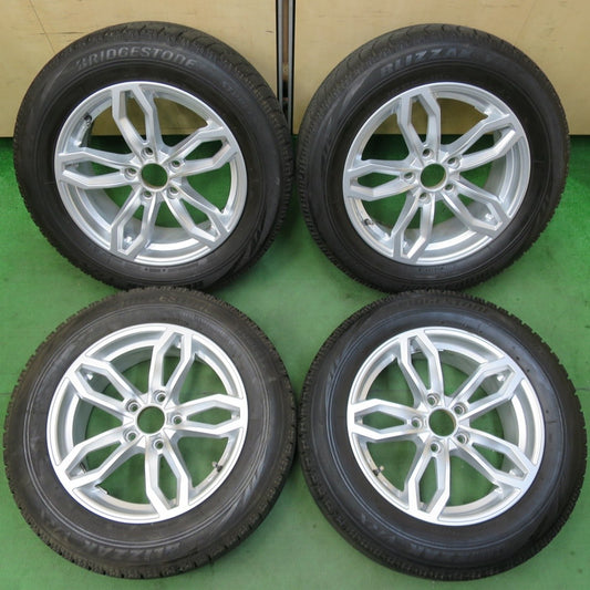 バリ溝！8.5分★BMW 等 AGA Welt TAS 225/60R17 スタッドレス ブリヂストン ブリザック VRX 17インチ ヴェルト PCD120/5H★5022706イス