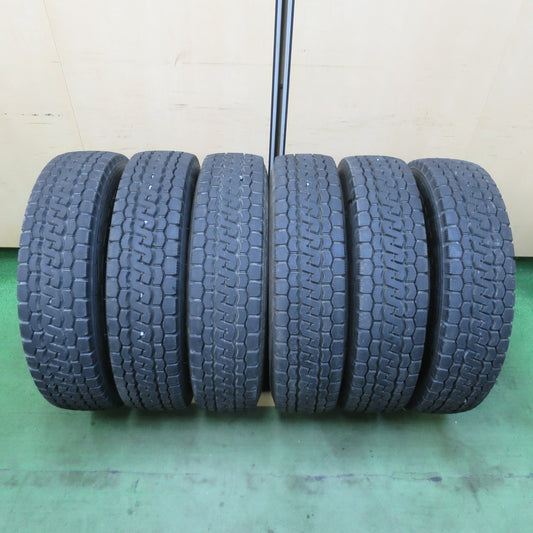 ほぼ未使用！25年！6本★トラック タイヤ 205/85R16 117/115N ブリヂストン エコピア M812 ミックス オールシーズン 16インチ★6020611イスタ