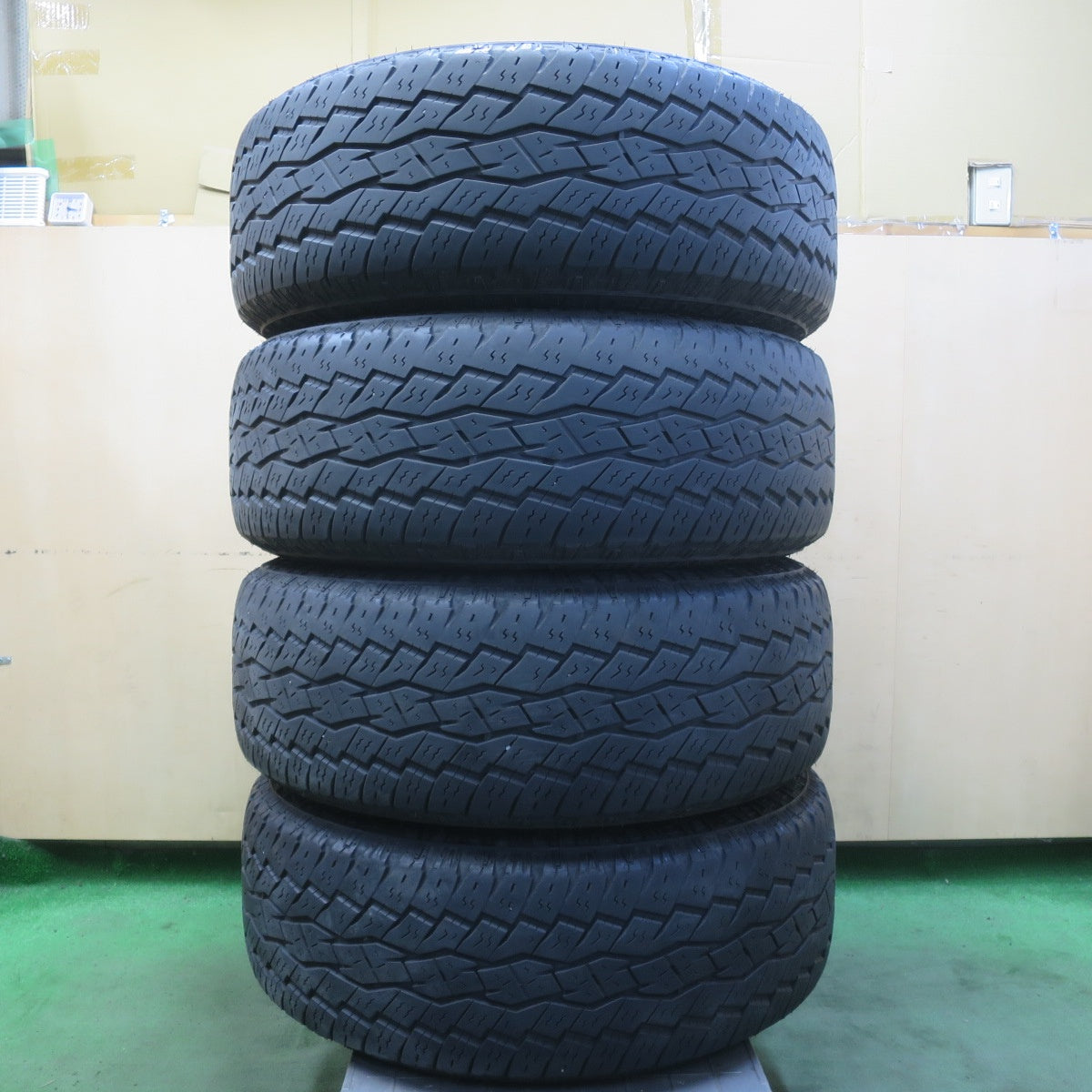 キレイ★RAYS DAYTONA FDX 265/65R17 トーヨー A/T プラス オープン カントリー レイズ デイトナ 17インチ PCD139.7/6H★6052704イノ