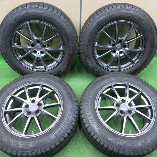 バリ溝！22年！キレイ！9.5分以上★スタッドレス 235/65R18 ヨコハマ アイスガード G075 LF SPORT LFスポーツ 18インチ PCD114.3/5H★5010412NJス
