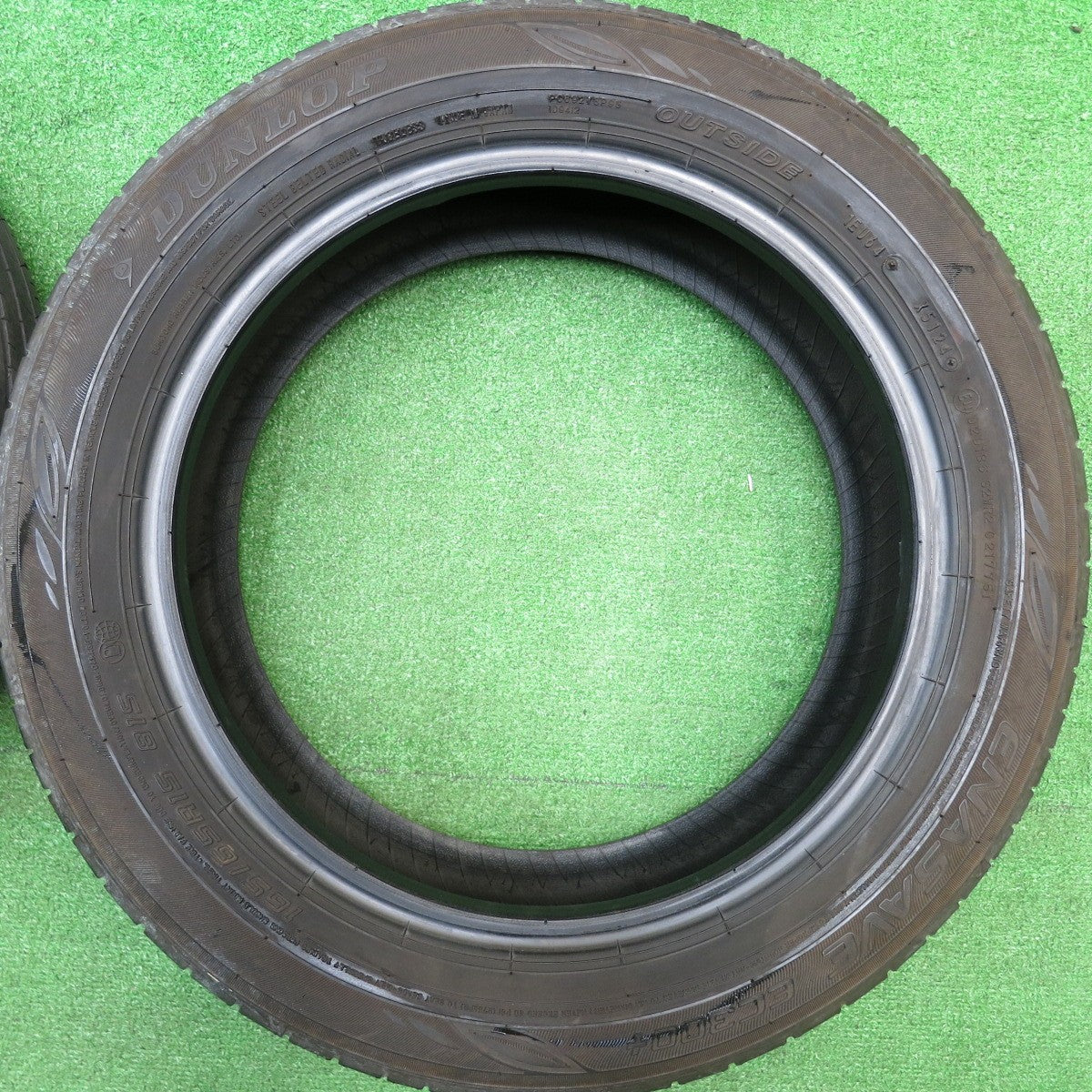 バリ溝！24年！9.5分以上★165/65R15 ダンロップ エナセーブ EC300+ タイヤ 15インチ タフト ソリオ デリカ D:2 等★5110604HAノタ