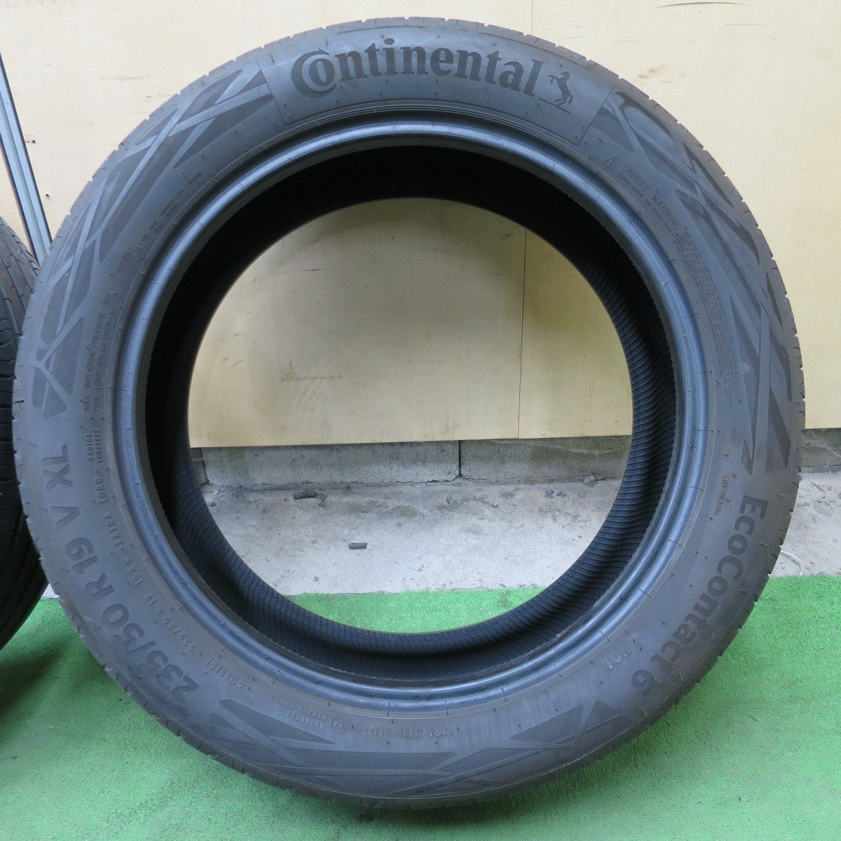 4本価格！23年◎235/50R19 コンチネンタル エココンタクト6 VOL タイヤ 19インチ ベンツ ボルボ 等◎6101907NGノタ