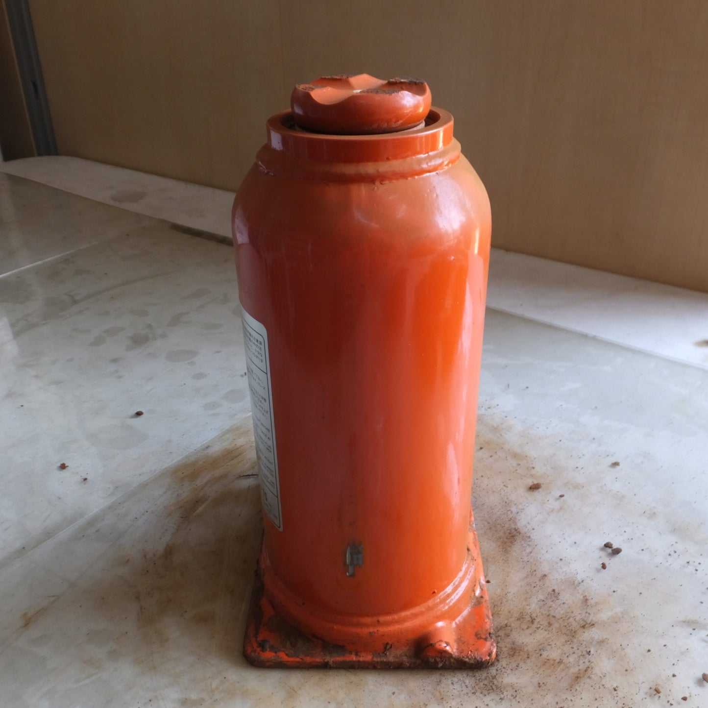 [送料無料] ◆マサダ 油圧ジャッキ MHK-15N 工具 15TON 15ton 15トン 15000kg 油圧式 オイル だるま ダルマ 車載 自動車 点検 整備(8)◆