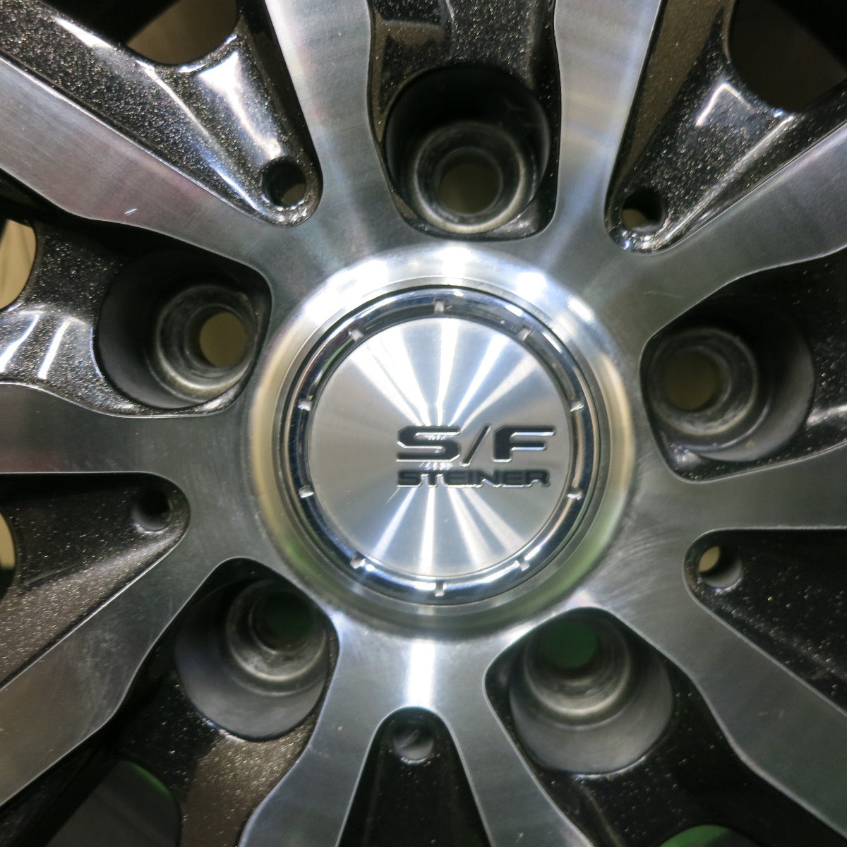 4本価格★S/F STEINER 215/55R17 スタッドレス ブリヂストン ブリザック VRX 17インチ シュタイナー PCD114.3/5H★5091803SKス
