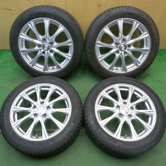 バリ溝！22年！9分★スタッドレス 215/50R17 バイキング WINTECH WT6 ILLUGA weds 17インチ PCD114.3/5H★5082402HAス