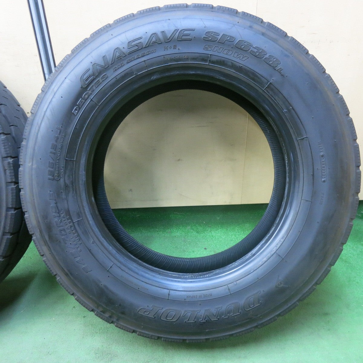 バリ溝！25年！9.5分★トラック タイヤ 245/70R19.5 136/134J ダンロップ エナセーブ SP638L オールシーズン 19.5インチ★5112503SKスタ