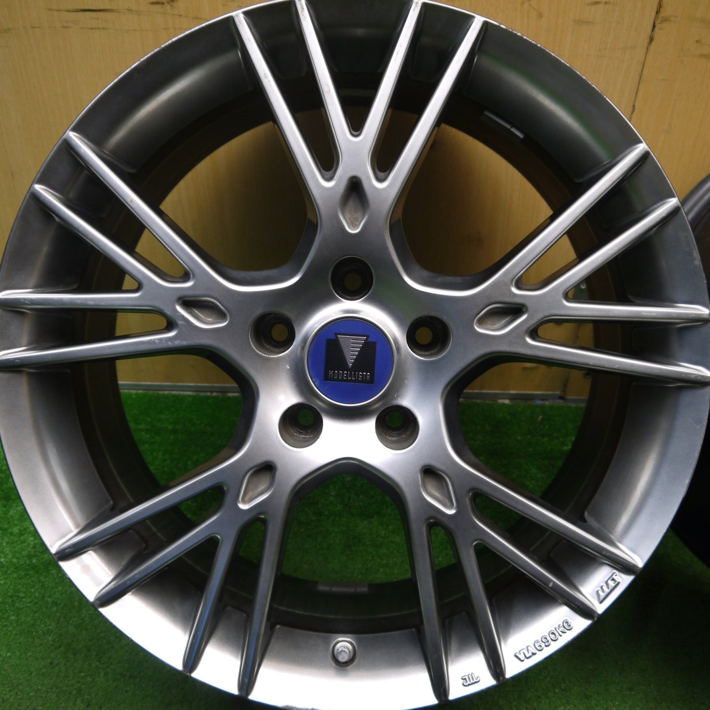 4本価格★MODELLISTA Wing Dancer2 18インチ ホイール 18×7.5J モデリスタ ウイングダンサー2 PCD114.3/5H★5051907Hホ