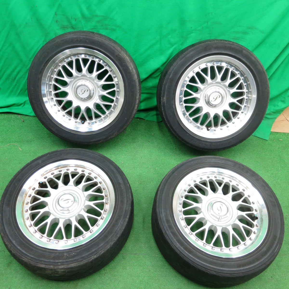 *送料無料* 4本価格★RAYS QUEEN2 PAYTON PLACE 205/55R16 225/50R16 ブリヂストン ポテンザ G'GRID レイズ PCD114.3/4H 5H★4042401ナノ