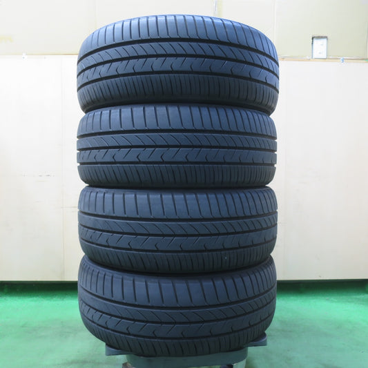 [送料無料] ほぼ新車外し！24年★215/45R18 トーヨー トランパス MP7 タイヤ 18インチ ノア ヴォクシー セレナ 等★5031402イノタ