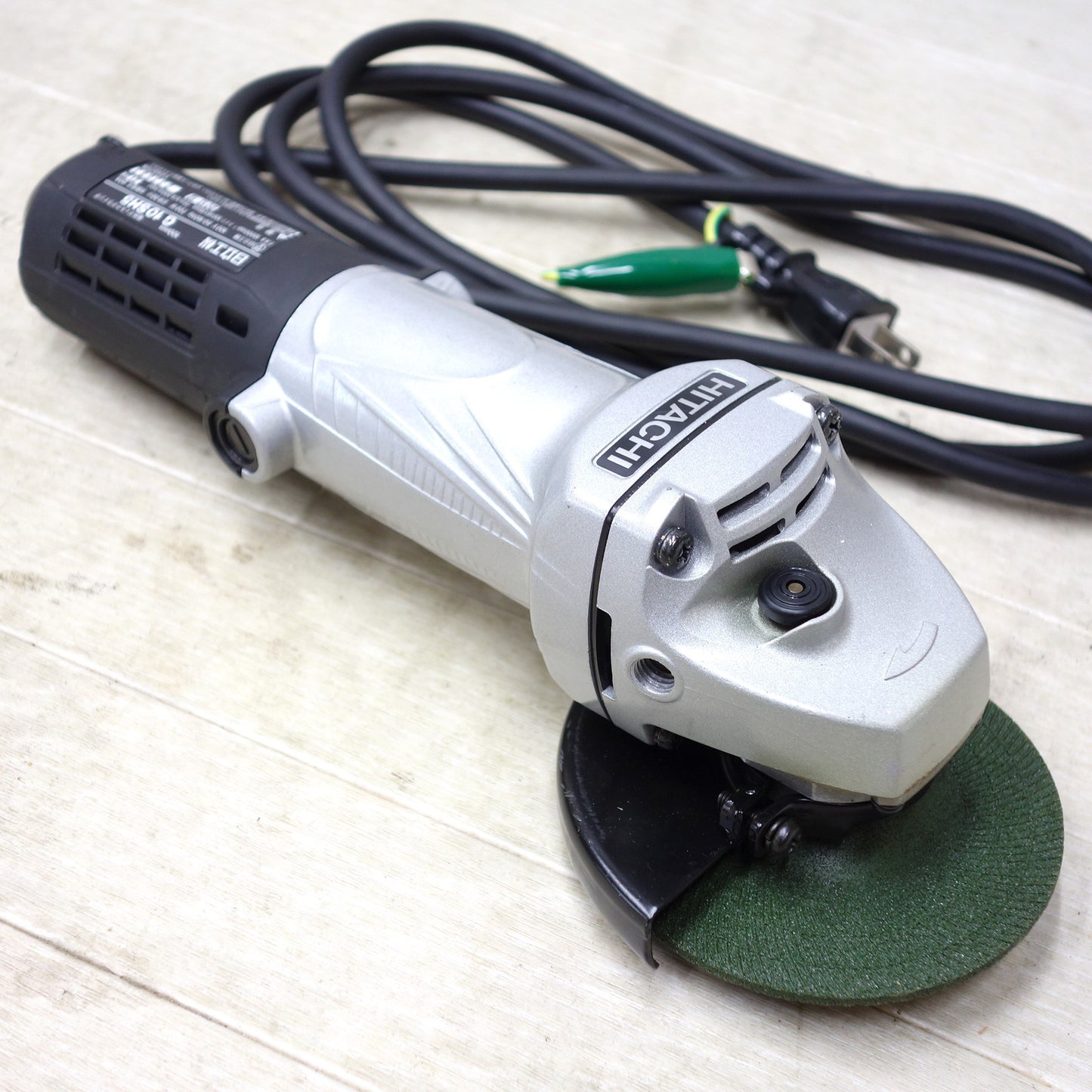[送料無料] 美品◆HITACHI 日立工機 100mm 電気ディスクグラインダ G10SH5 研磨機 電動工具 100V 50/60Hz◆