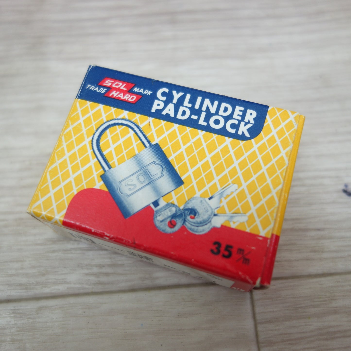 [送料無料] 未使用！37個まとめ売り☆SOL-HARD シリンダー錠 南京錠 鍵なし 35mm No.2500 CYLINDER PAD-LOCK カギ☆